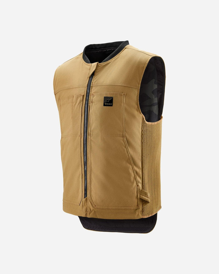 3P Retail Alpinestars BSMC x Alpinestars TechAir 3 Canvas Airbag Vest - Tan