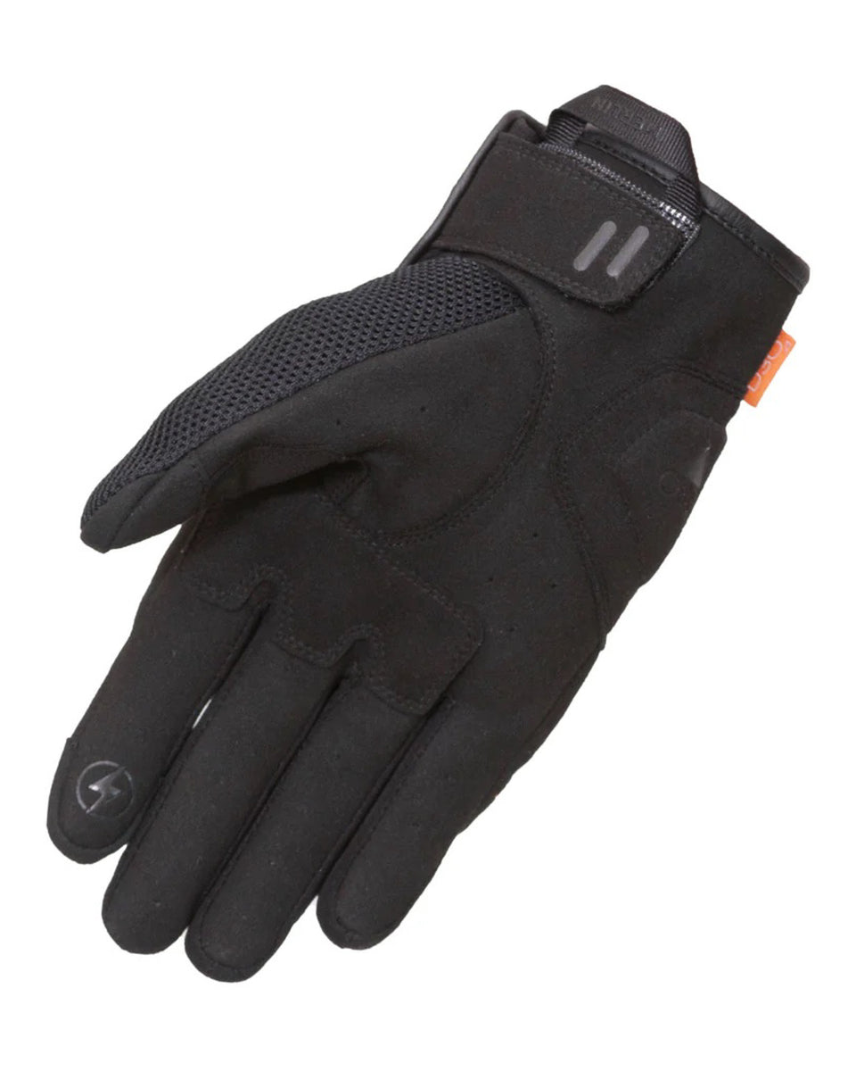 Merlin Barrett Mesh Gloves - Black studio image