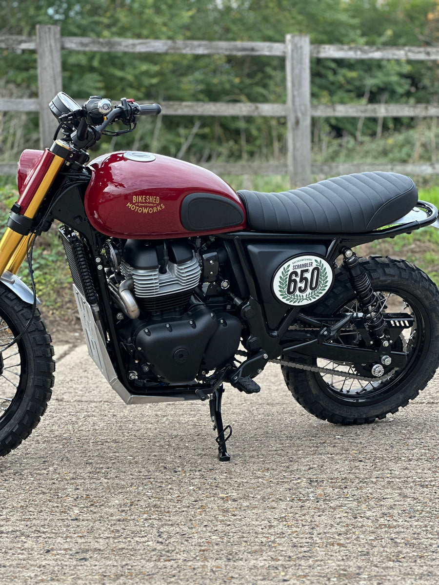 Bike Shed x MotorWorks 650 Scrambler Build - Build Level Tier 3