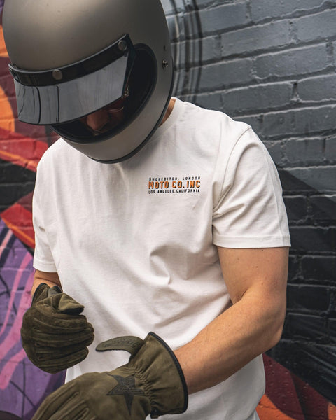 BSMC Billboard Logo Graphic T-Shirt - Off White