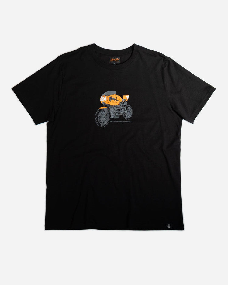 BMW Boxer Motorcycle ESTD. Graphic T-Shirt - Black