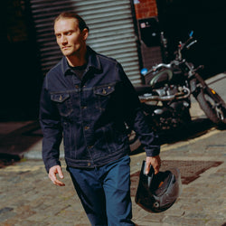 BSMC Motorcycle Denim Jacket - Cordura Indigo