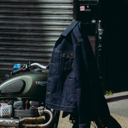 BSMC Motorcycle Denim Jacket - Cordura Indigo
