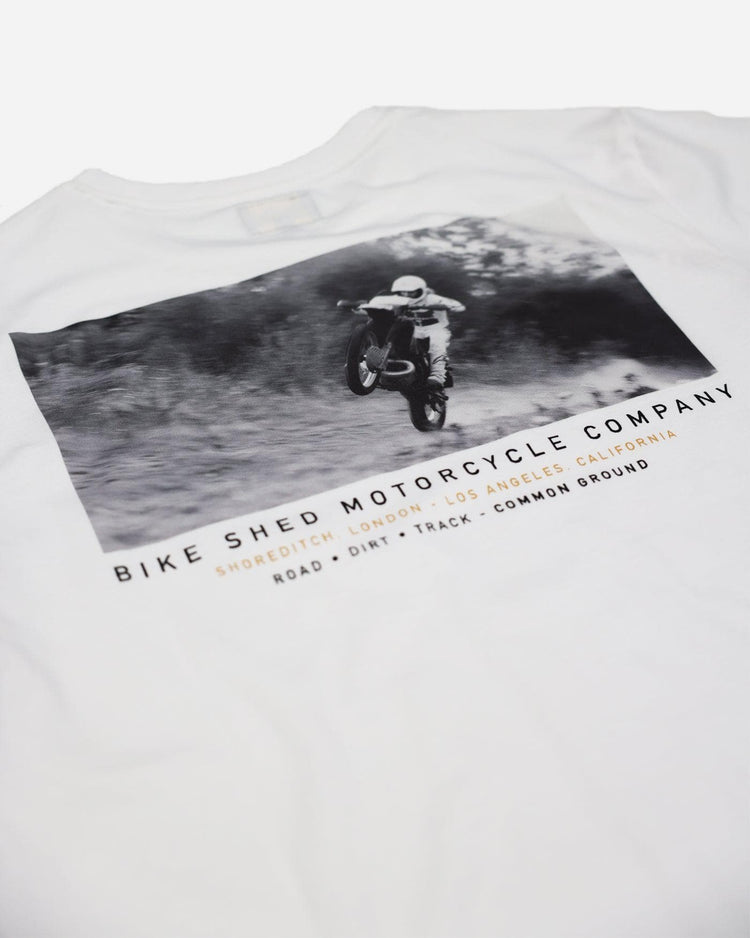 BSMC Retail T-shirts BSMC Dirt Shot T-Shirt - White