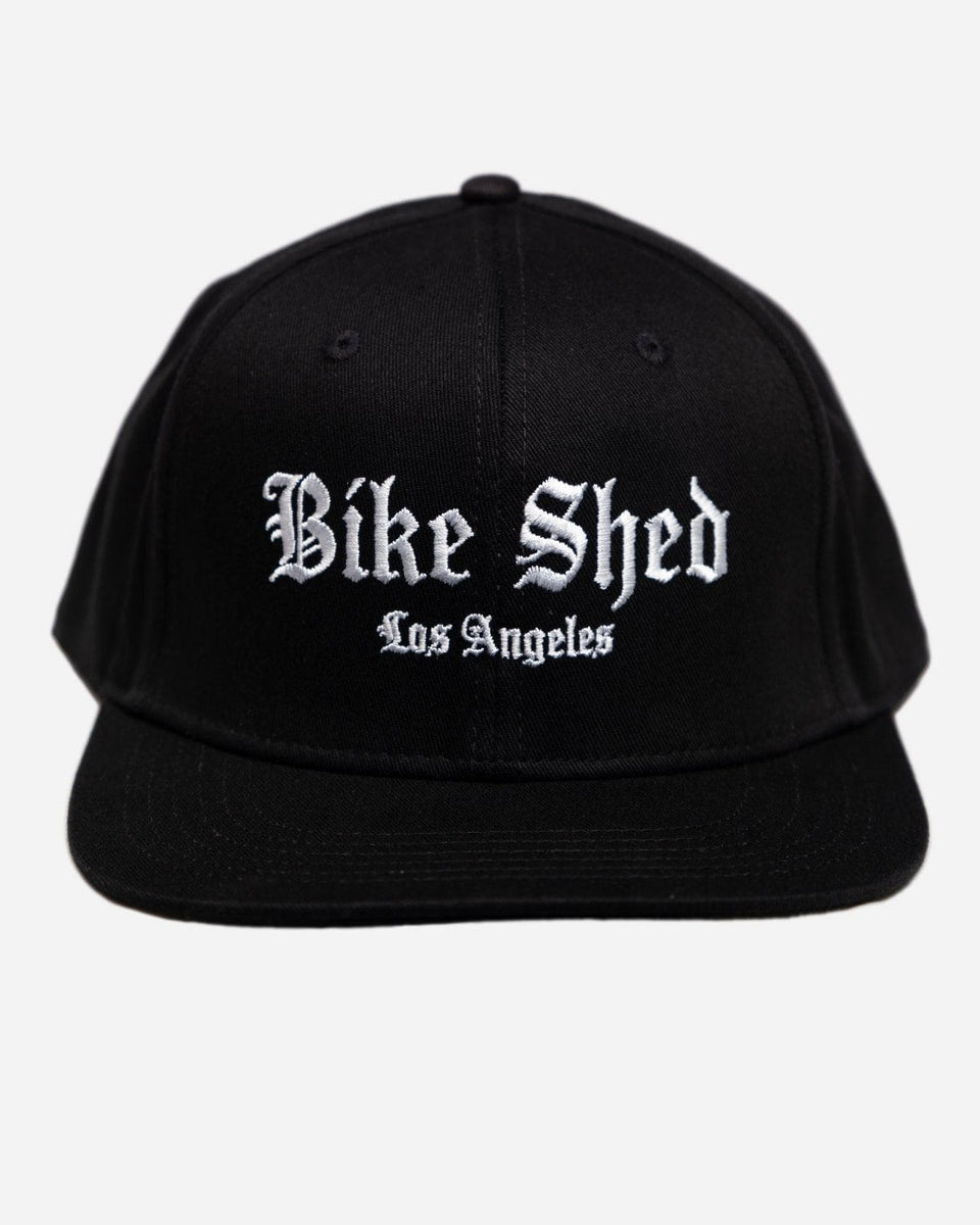 BSMC Los Angeles Snapback Motorcycle Cap - Black