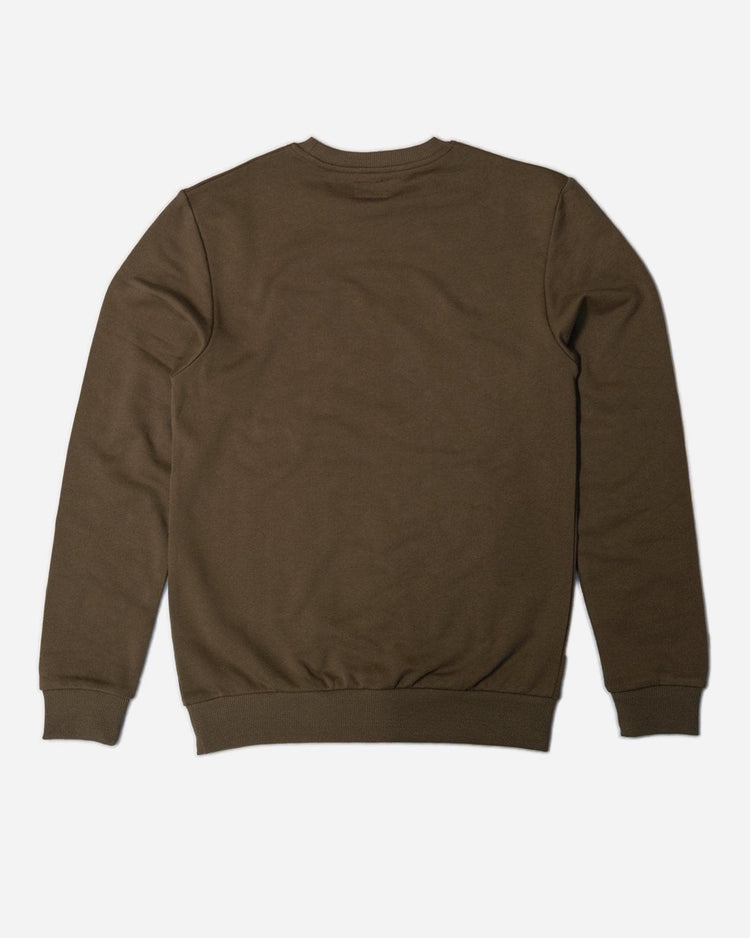 BSMC Retail Sweatshirts BSMC Moto Co Appliqué Sweatshirt - Khaki