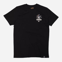 black motorcycle graphic t-shirt - front