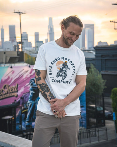 BSMC Sunset T-Shirt - Off White