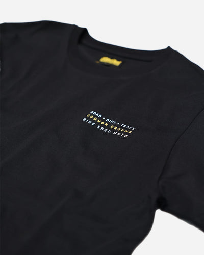 BSMC Track Shot T-Shirt - Black