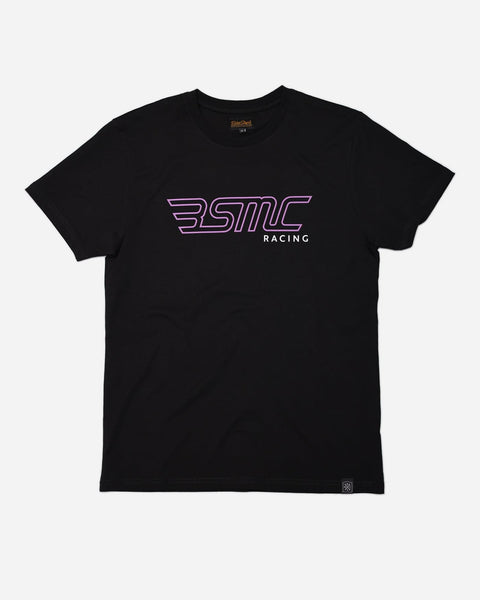  BSMC Wing '85 Logo Motorcycle Graphic T-Shirt - Black