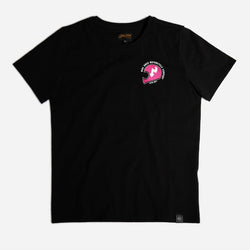 Black Women's FKU 4LL Motorcycle Graphic T-Shirt - front