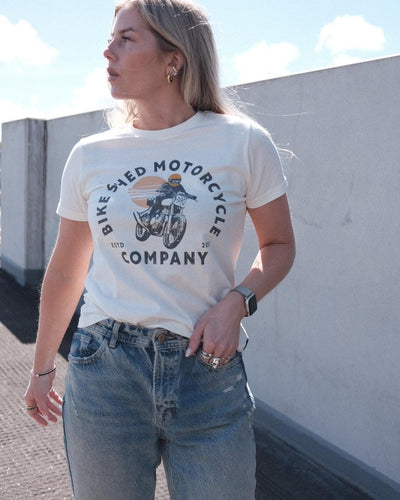 BSMC Women's Sunset T-Shirt - Off White