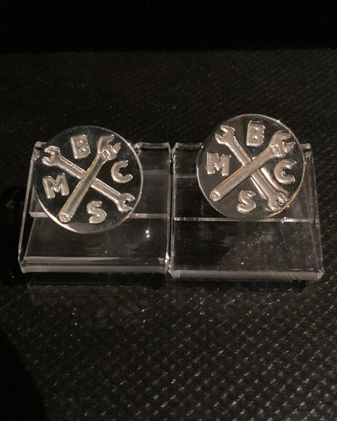 Carpe Viam Cufflinks Silver