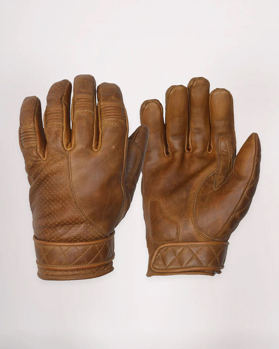 Goldtop Short Bobber Gloves - Brown