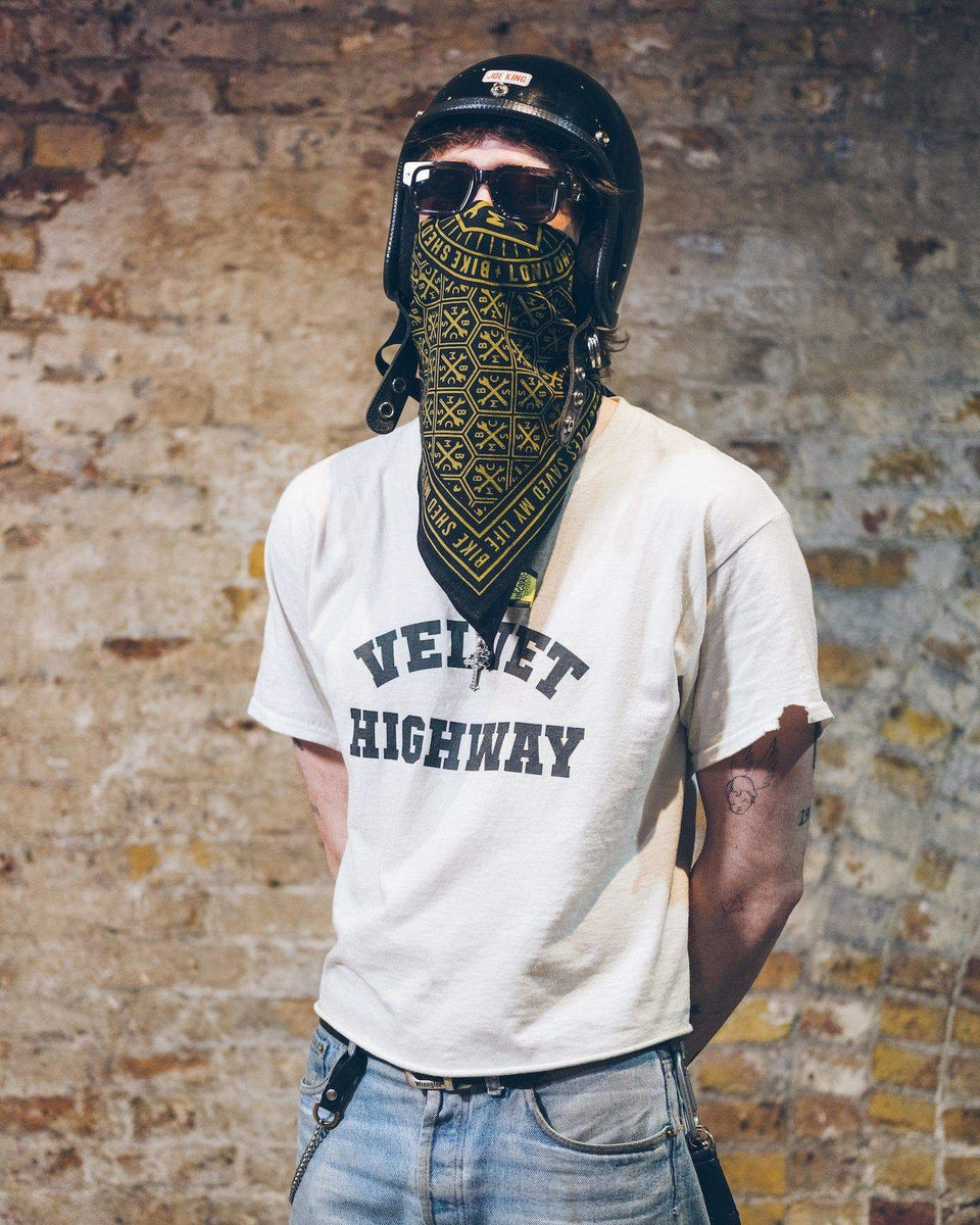 BSMC Retail Accessories BSMC Monogram Bandana - Black/Gold