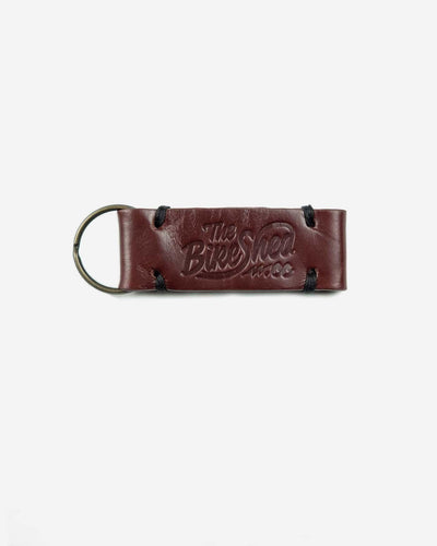 BSMC Booth Script Fob - Oxblood