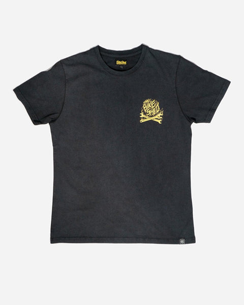 BSMC Speed Demon Graphic Motorcycle T-Shirt - Washed Black